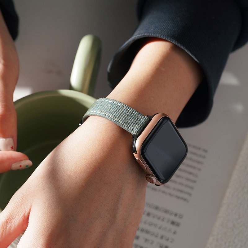 Apple watch - 经典牛仔磁吸式苹果表带 - 表带 - 真皮 