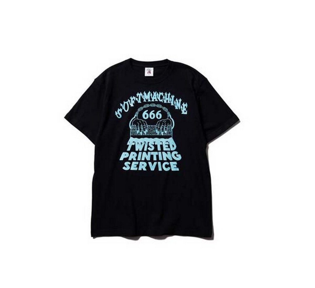 Softmachine TPS T-Shirt有罪印刷公司短袖上衣(两色) - 男装上衣/T 恤 - 棉 多色