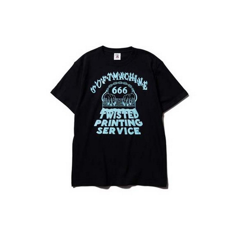 Softmachine TPS T-Shirt有罪印刷公司短袖上衣(两色) - 男装上衣/T 恤 - 棉 多色