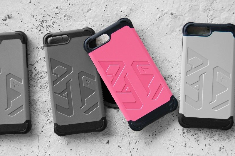 Optima iPhone 8/7 Plus 双料耐冲击保护壳 桃红 - 手机壳/手机套 - 塑料 粉红色