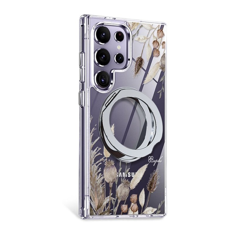 Samsung S26/S25/S24/A56系列 军规 360 旋转磁吸立架手机壳 - 秋分 - 手机壳/手机套 - 其他材质 多色