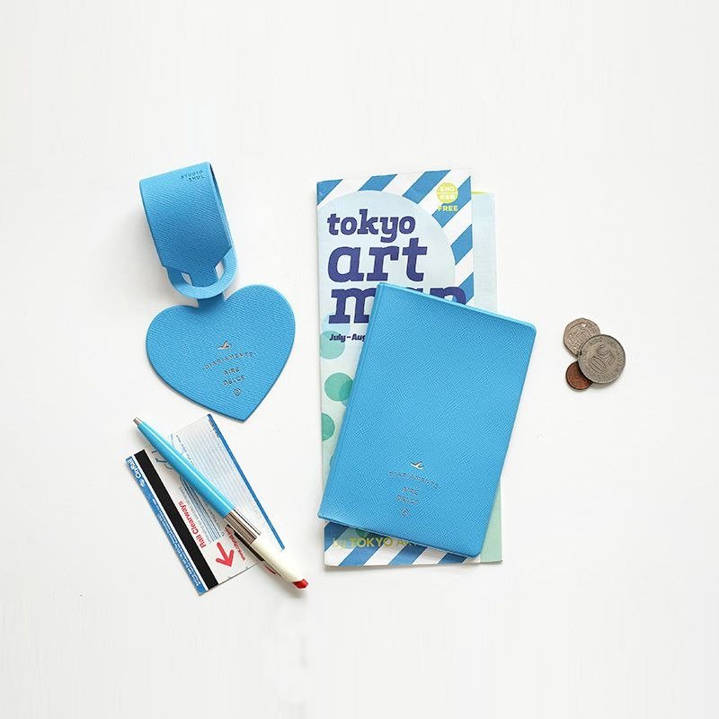 2NUL心动时刻护照套-宝蓝色,TNL85199 - 护照夹/护照套 - 塑料 蓝色