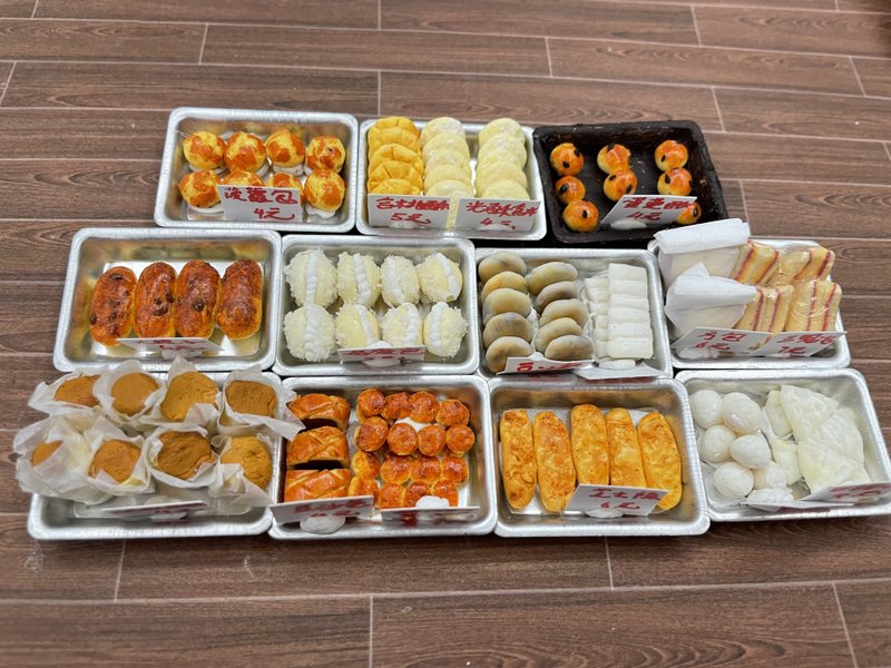 迷你袖珍港式面包食玩 - 摆饰 - 其他材质 