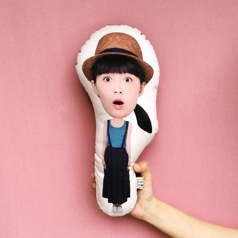 【定制化礼物】大头小人 / 大头宠物抱枕 - 玩偶/公仔 - 其他材质 