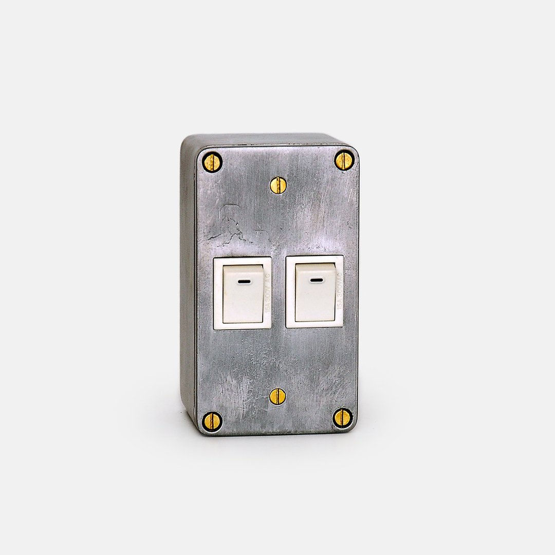 Good Form·好造形│Loft·工业风·航海时代·INDUSTRIAL-2切开关 - 灯具/灯饰 - 其他金属 银色