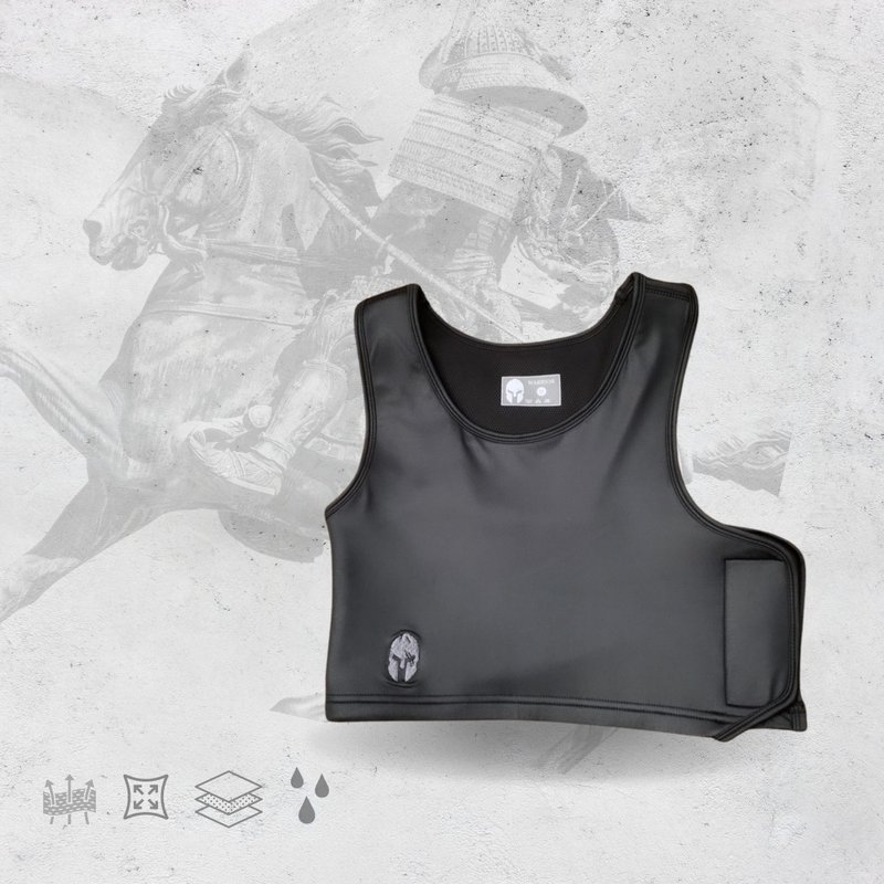 雅致系列束胸-皮革风耀黑 - 女士内衣裤 - 其他材质 黑色
