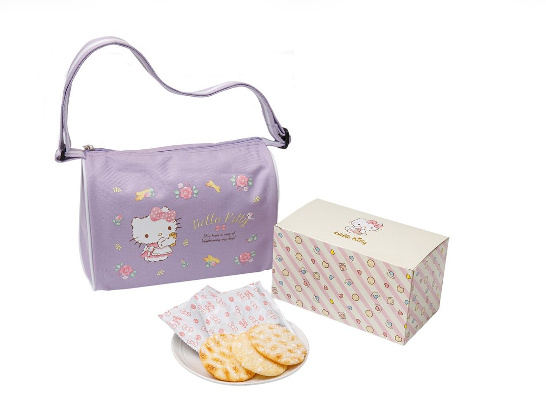 【Hello Kitty 】雪米饼-花舞礼盒(紫) - 蛋糕/甜点 - 其他材质 紫色