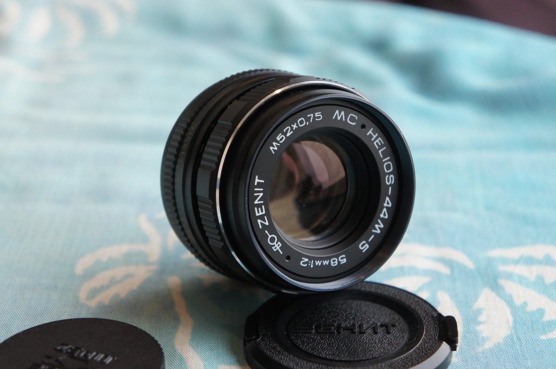 MC HELIOS-44M-5 镜头 F2 58mm 适用于 M42 ZENIT PENTAX Canon Nikon - 相机 - 其他材质 