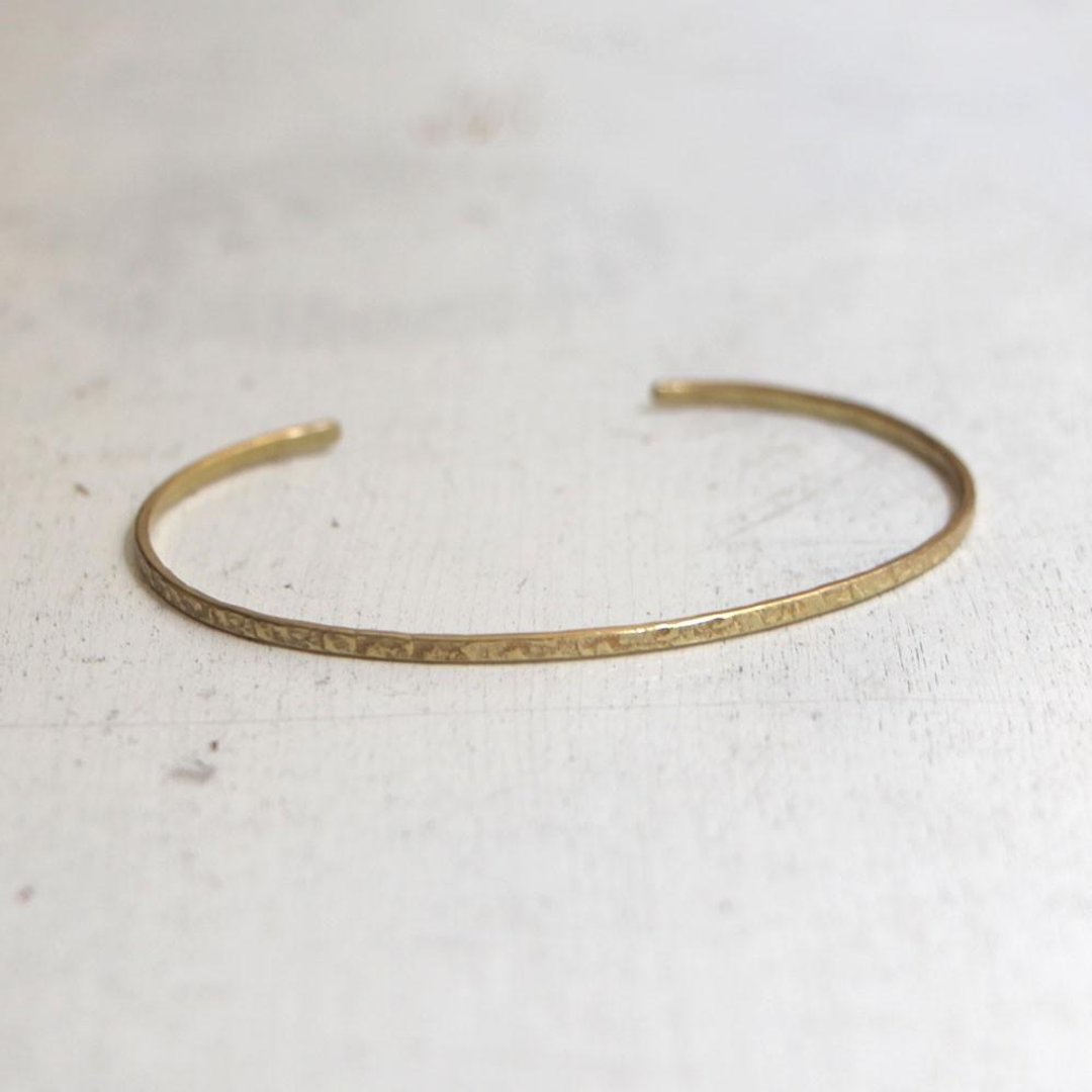 Brass bracelet way - 手链/手环 - 其他金属 金色