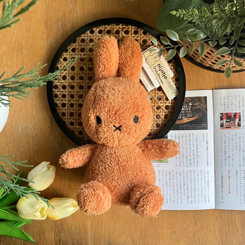 BON TON TOYS Terry米菲兔填充玩偶-复古橘23cm - 玩偶/公仔 - 聚酯纤维 橘色
