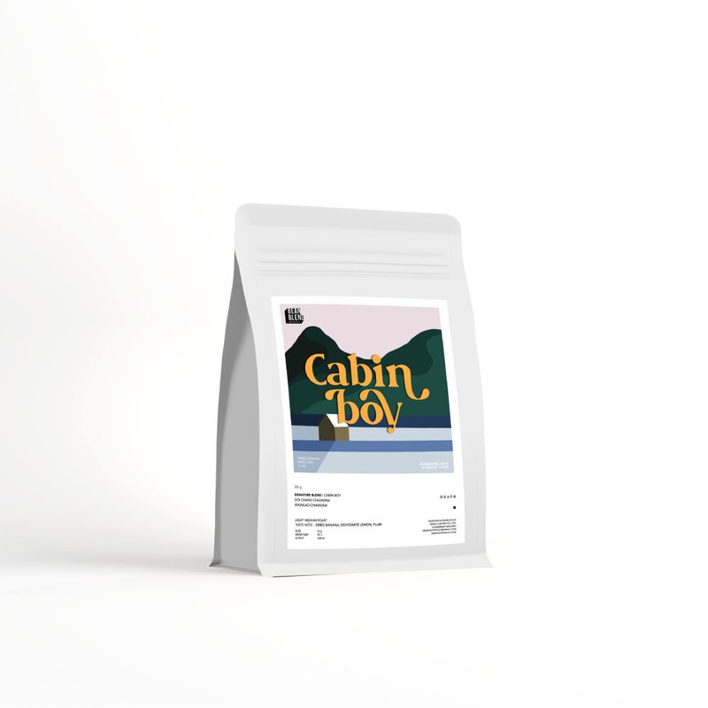 图表 |招牌混合咖啡豆 - 公路旅行套装 - CABIN BOY 500 克。 - 咖啡 - 其他材质 