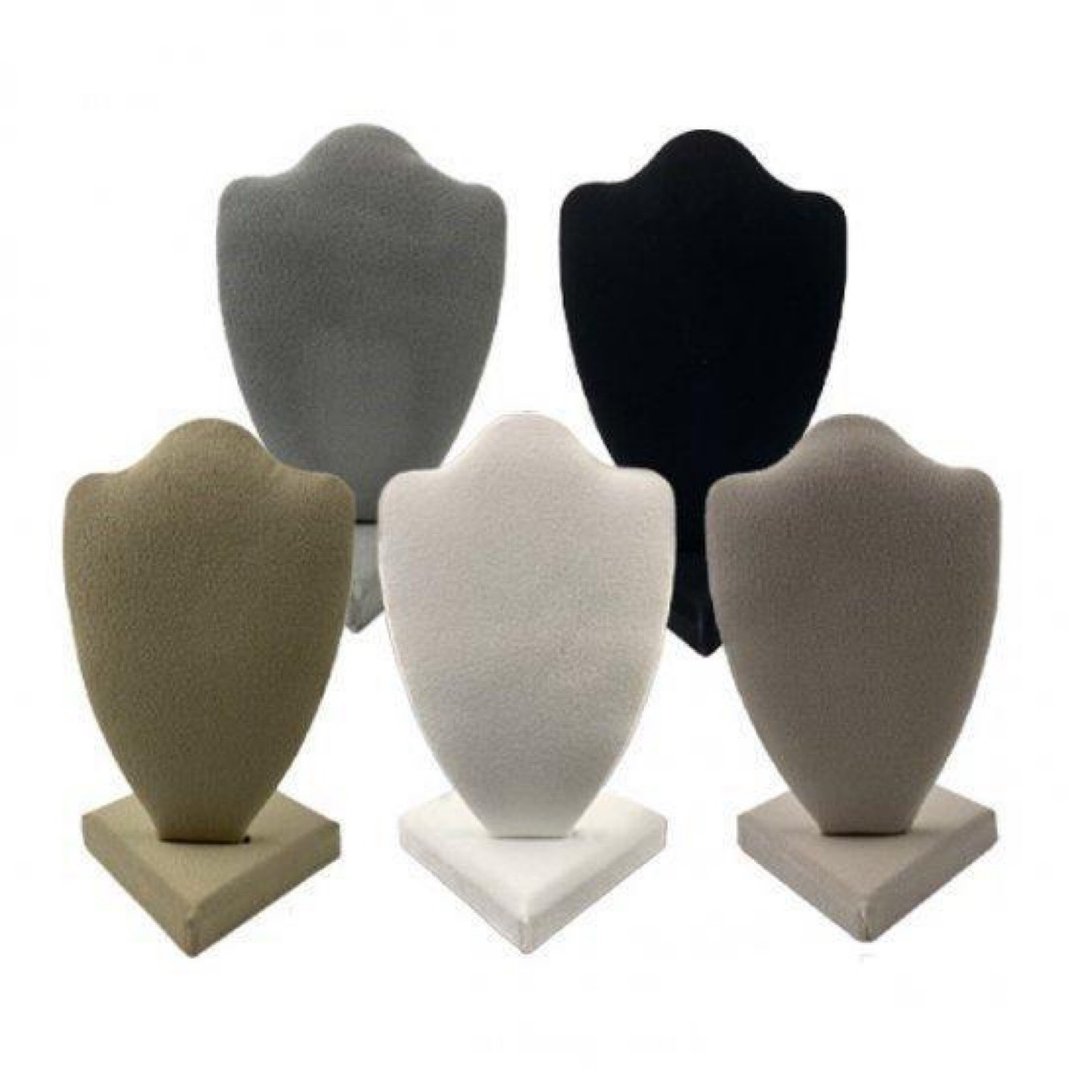 Necklace torso L 5color - 收纳用品 - 棉．麻 黑色