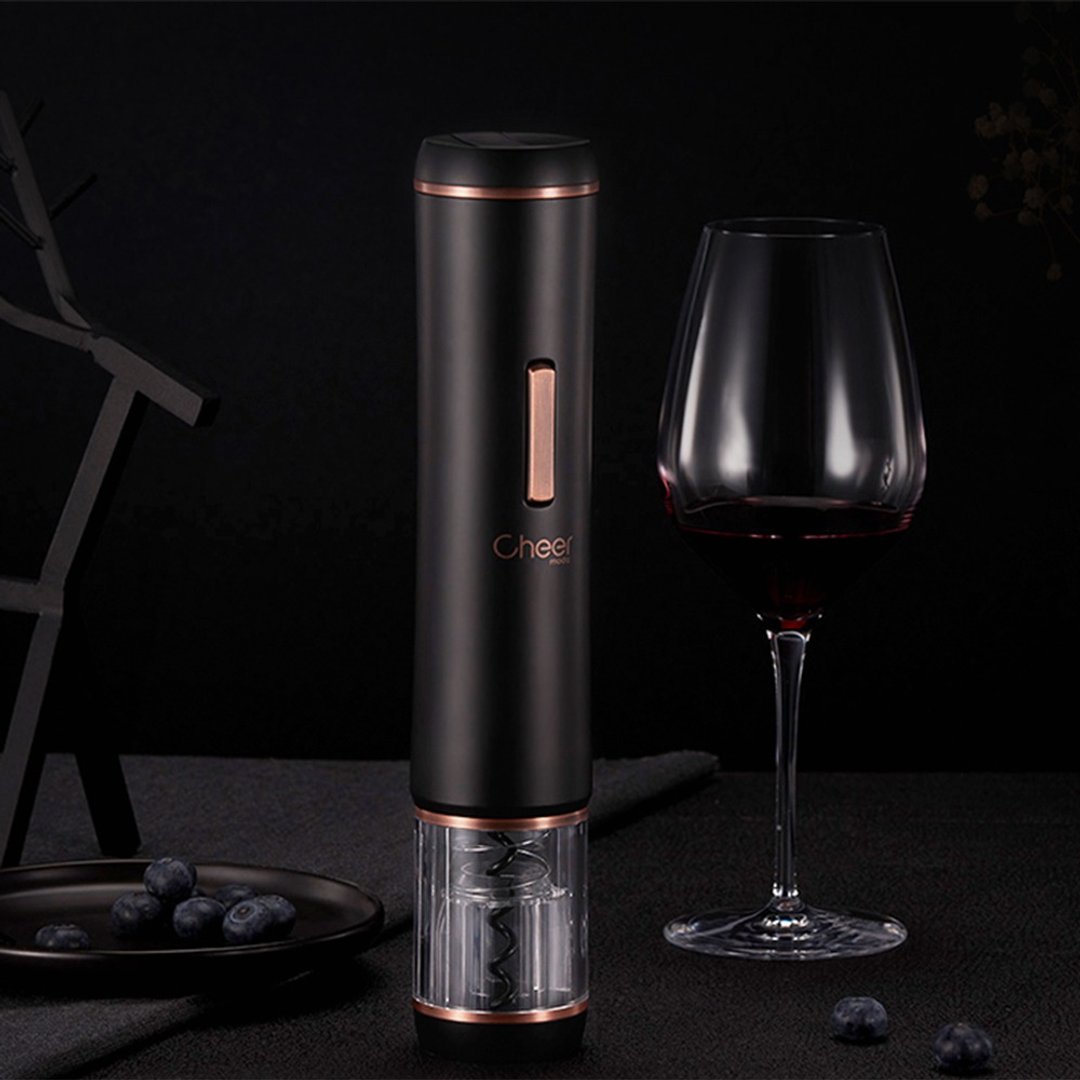 【免运特惠】不锈钢全自动电动红酒开瓶器/cheer - 酒杯/酒器 - 其他材质 