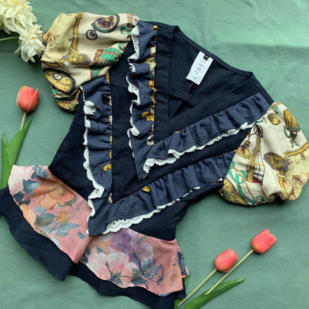 Re-make blouse - 女装上衣 - 棉．麻 多色