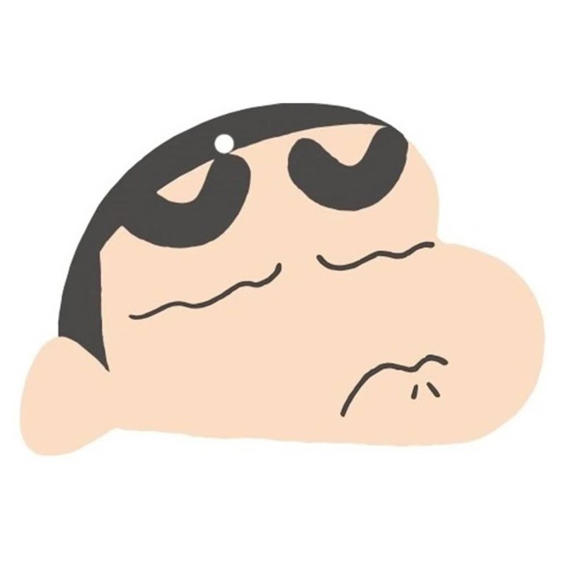 蜡笔小新造型悠游卡(大脸悠游卡-憋气) - 造型悠游卡/交通卡 - 其他材质 