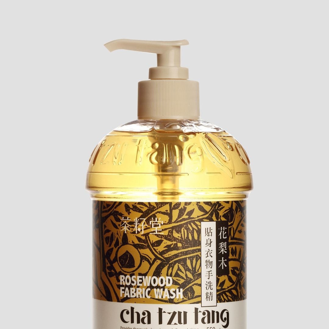 茶籽堂 花梨木贴身衣物手洗精550mL - 衣物清洁 - 植物．花 橘色