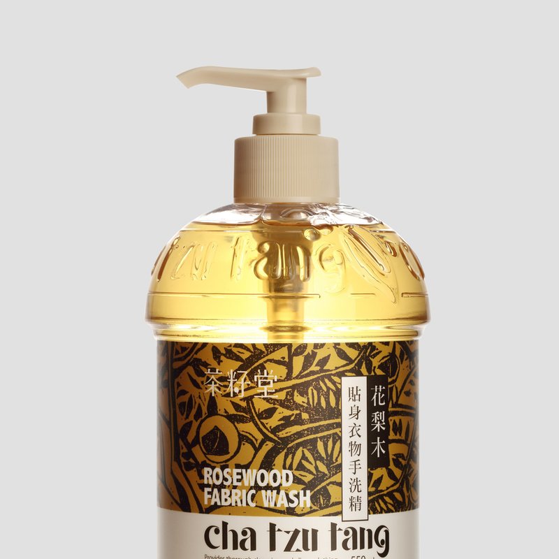茶籽堂 花梨木贴身衣物手洗精550mL - 衣物清洁 - 植物．花 橘色