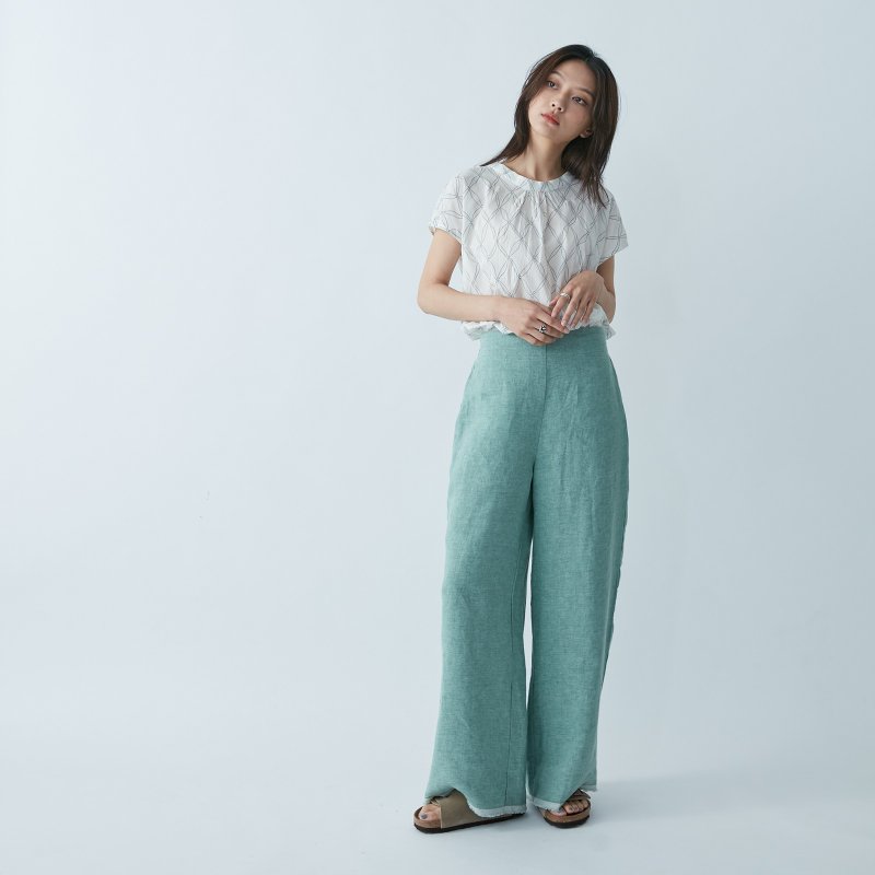 【微瑕特惠】raw-ecoproject 下身 - 女装长裤 - 棉．麻 