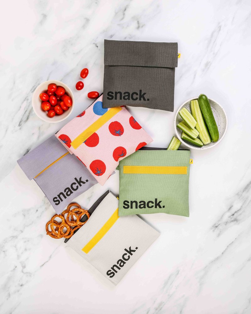 小物袋【多款】-加拿大Fluf有机棉 - 化妆包/杂物包 - 棉．麻 紫色