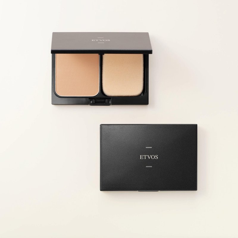 ETVOS恒久雾感防晒矿物粉饼SPF50+ PA++++ - 底妆 - 其他材质 