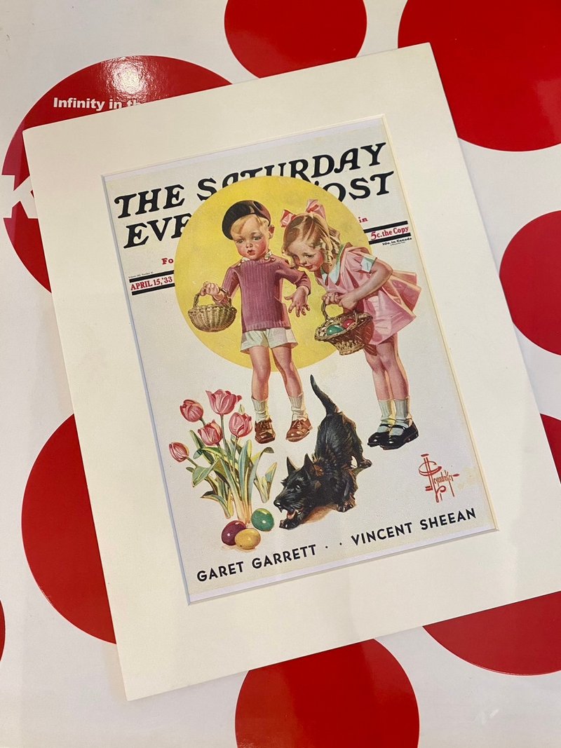 本店独立印制 - 美国20世纪初VINTAGE精美儿童插画 - 1934 - 海报/装饰画/版画 - 纸 