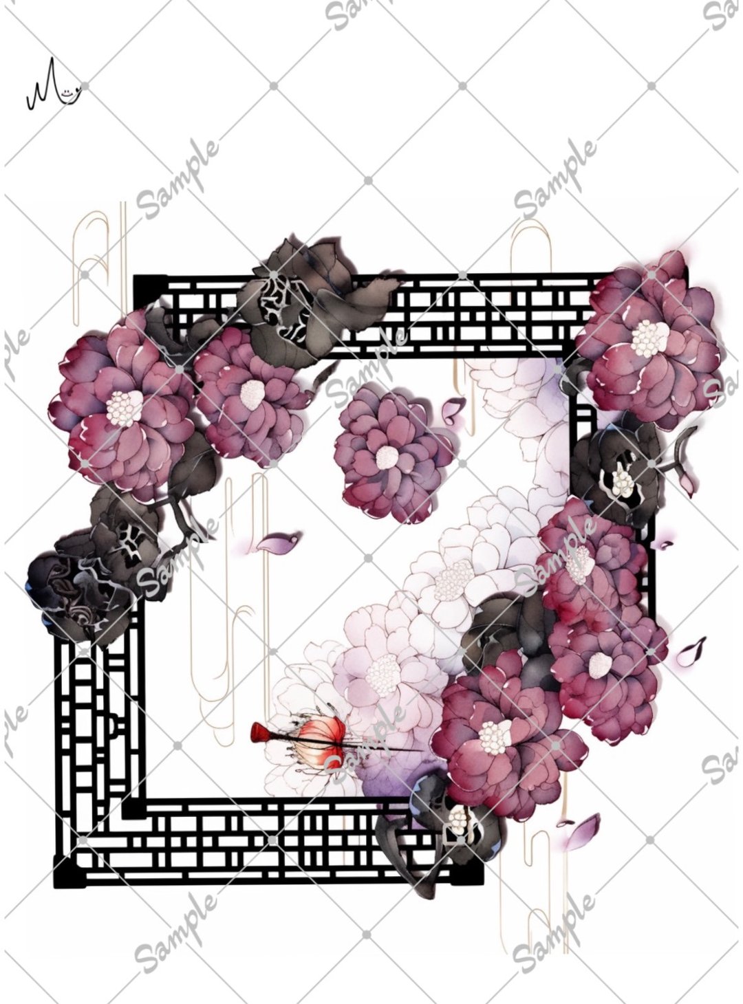 原创装饰贴纸 - 贴纸 - 纸 