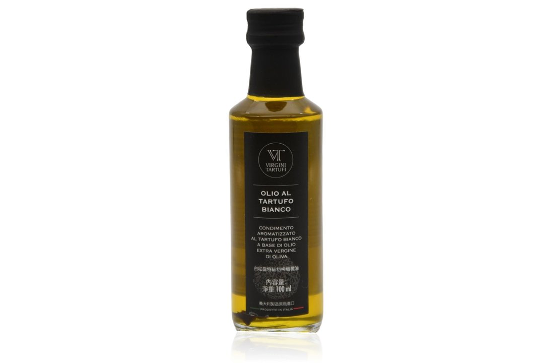 【Virgini Tartufi】VT白松露冷压初榨橄榄油100ml - 酱料/调味料 - 玻璃 