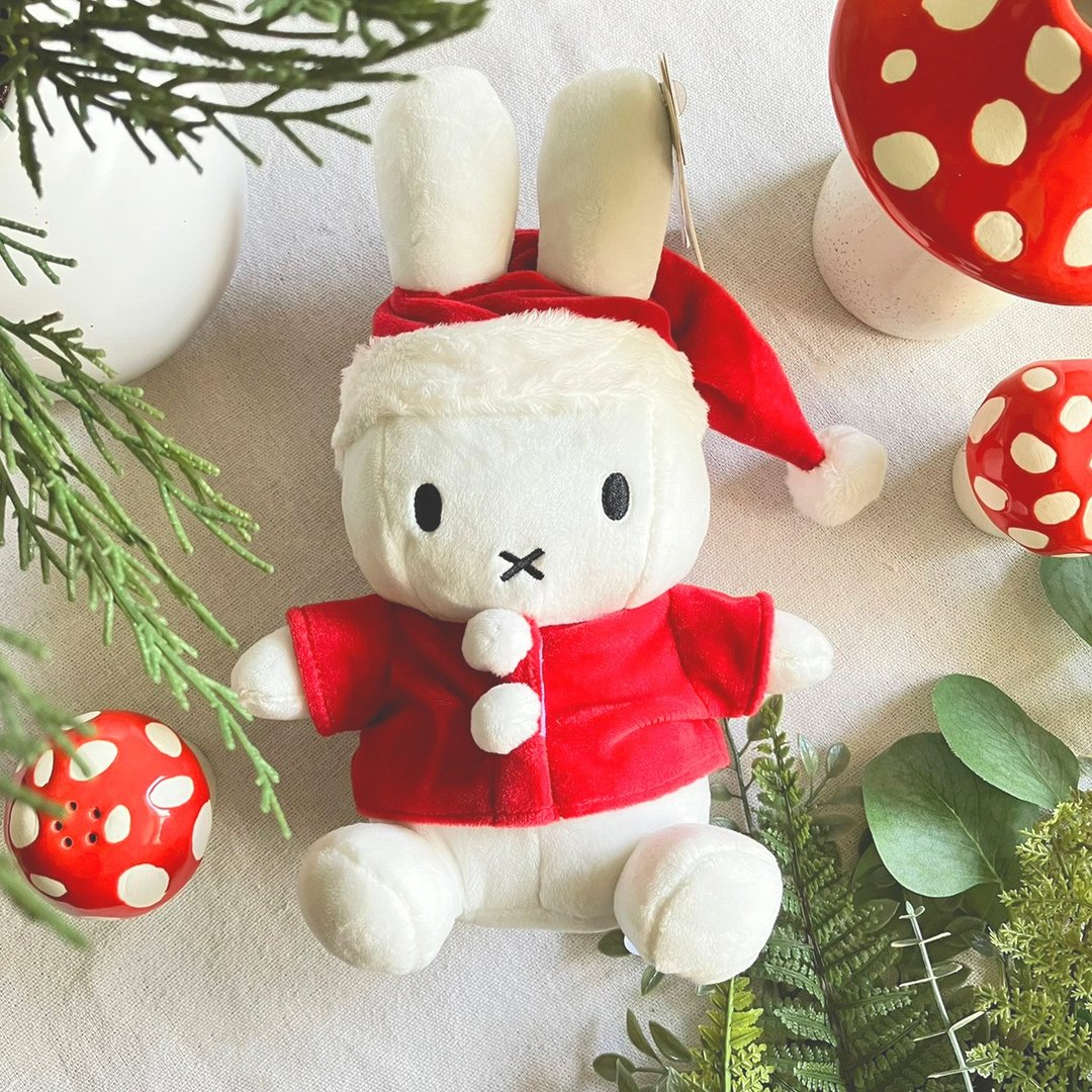 BON TON TOYS Miffy 米菲兔填充玩偶 - 圣诞兔 23cm/33cm - 玩偶/公仔 - 聚酯纤维 多色