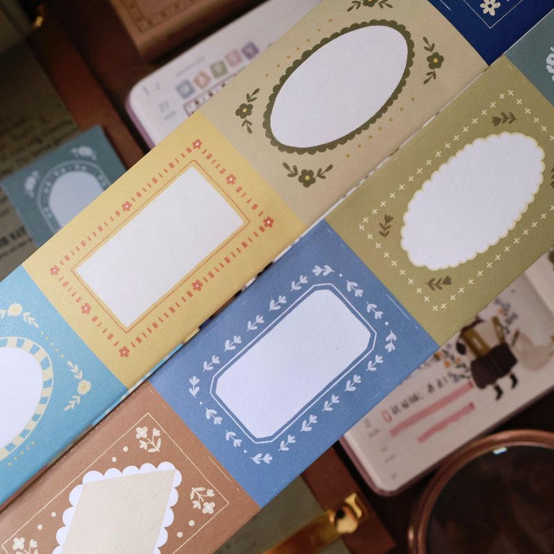 框间叙语  盐系轻复古可爱PET 和纸胶带 - 纸胶带 - 其他材质 多色
