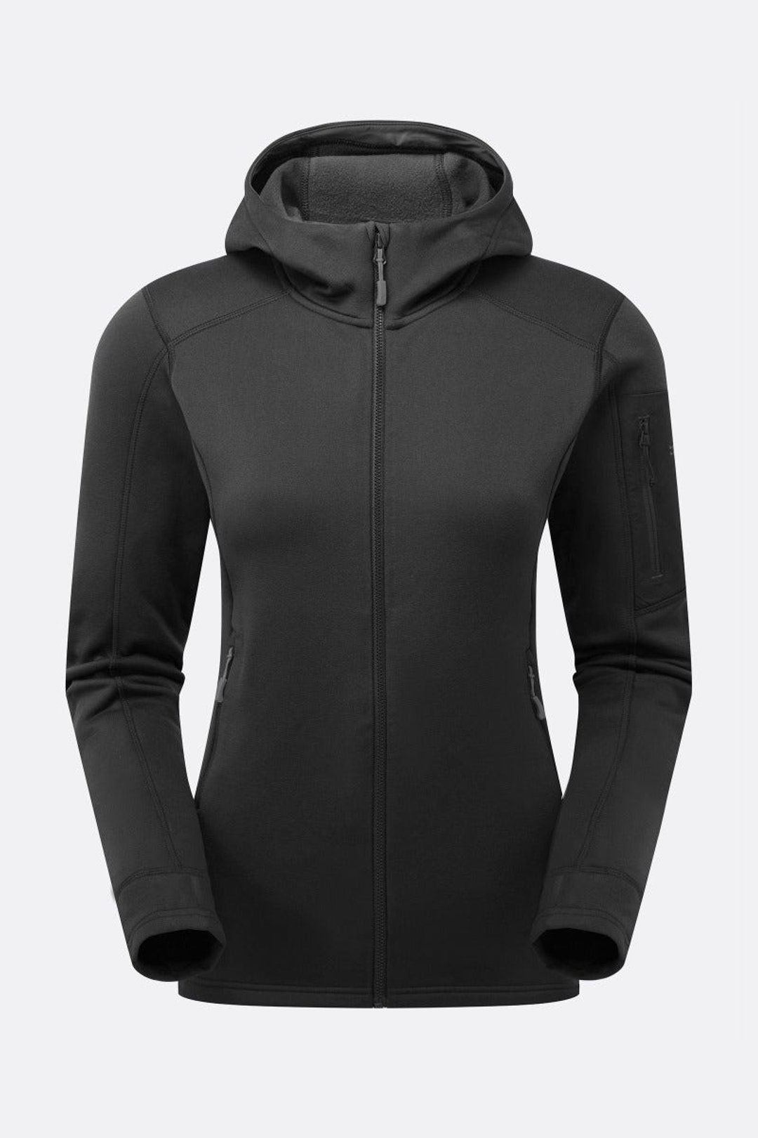【RAB】Modulus Hoody 女款 黑 - 女装运动衣 - 聚酯纤维 黑色