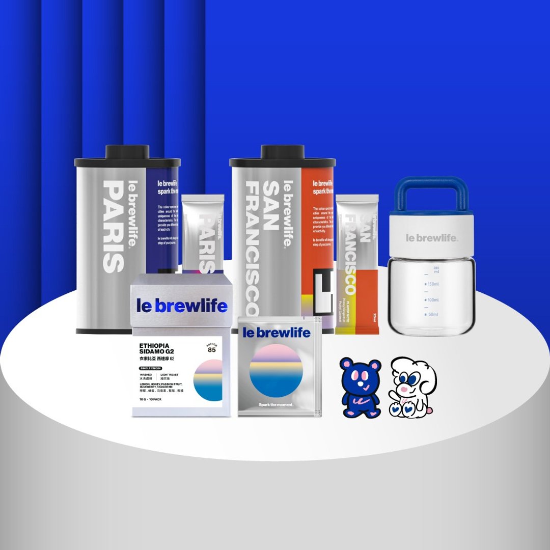 【周年庆】咖啡特调组 赠精品滤挂10入+乐步熊防水贴纸 - 咖啡 - 浓缩/萃取物 