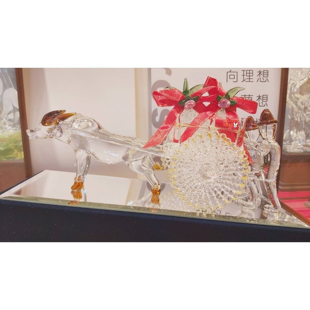 琉璃 一路有您 升迁送礼 退休送礼 开幕送礼 新婚送礼 新居送礼 - 其他 - 其他材质 金色