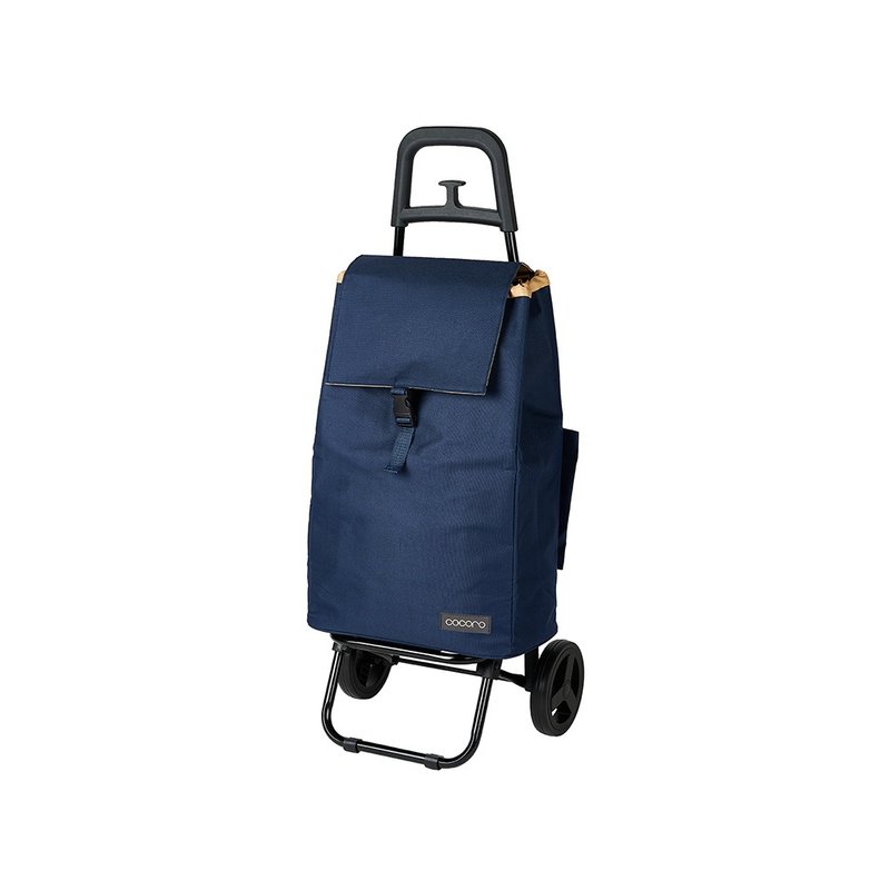 日本cocoro PLAIN COLOR 保温保冷折叠购物车-40L-多色可选 - 其他 - 聚酯纤维 蓝色