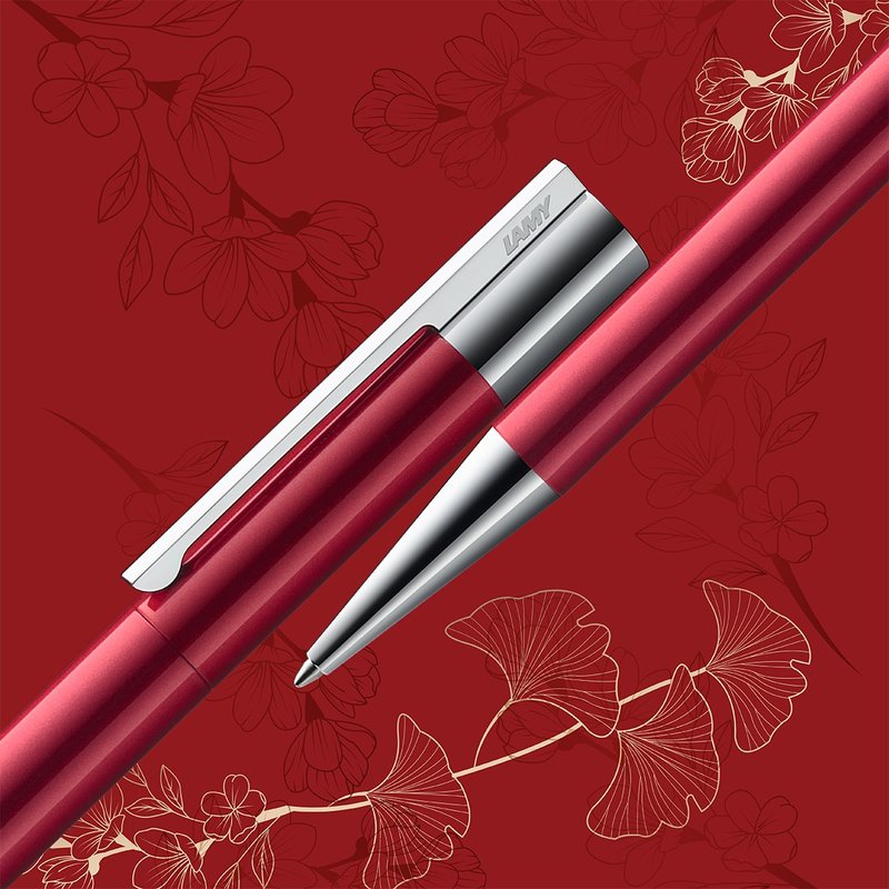 LAMY 全球限量 原子笔 / scala 精粹系列 - pianored 钢琴红 - 圆珠笔/中性笔 - 其他金属 红色