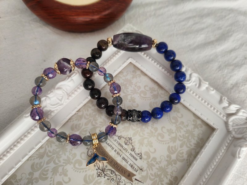 慢筑。踏实-成对款 - 手链/手环 - 水晶 