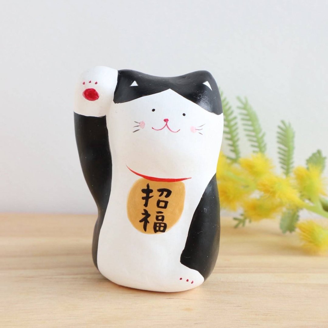 三花猫招财猫 - 摆饰 - 纸 