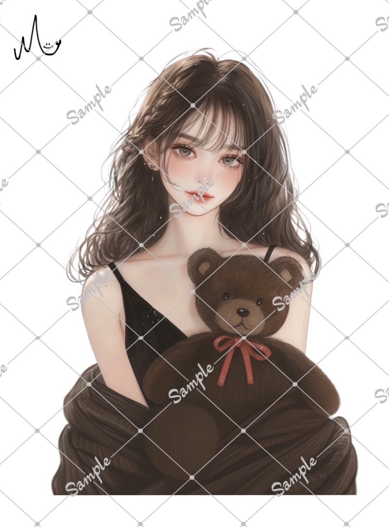 原创人物贴纸 - 贴纸 - 纸 