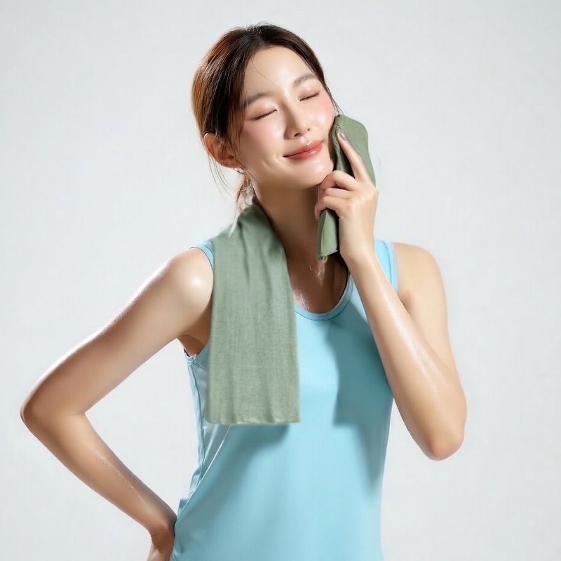 瞬凉吸湿排汗 透气防晒 UPF50+ 抗汗臭 Aero 运动巾 铜氨丝 MIT - 运动配件 - 其他人造纤维 多色