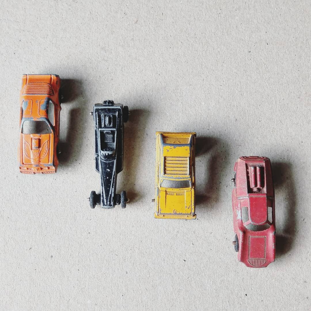 美国古董老玩具-TOOTSIETOY经典车款玩具小车/1950-60年代/美国制 - 玩具/玩偶 - 其他金属 多色