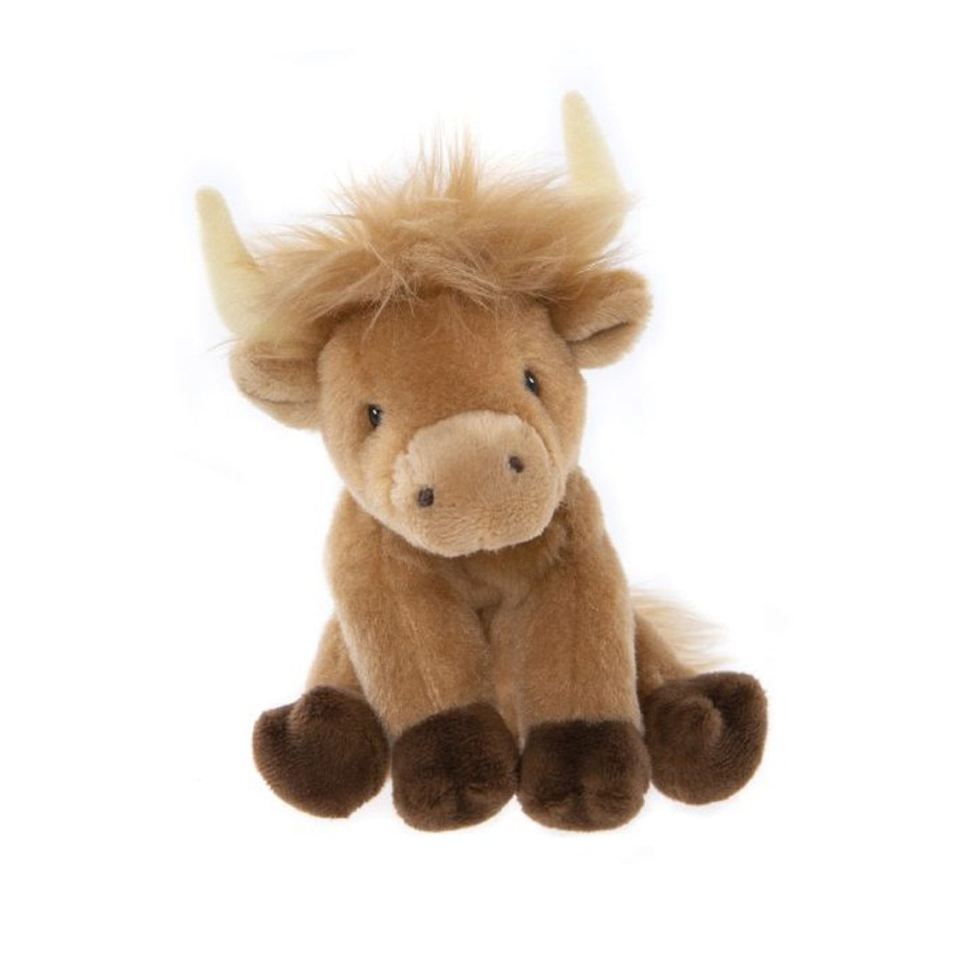 Cuddle Cubs 安抚娃娃 Highland Cow 英格兰高地牛 - 玩具/玩偶 - 聚酯纤维 灰色