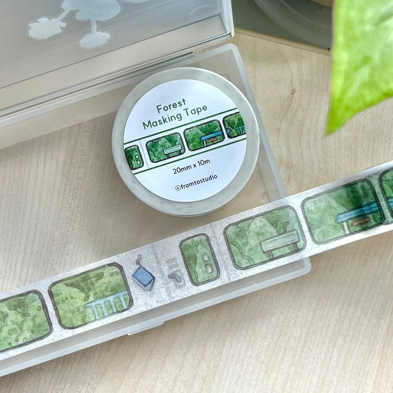 森林系列和纸胶带 - 纸胶带 - 其他材质 
