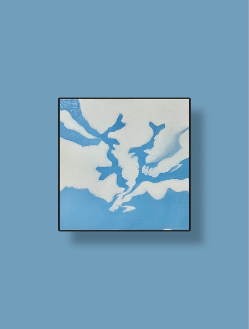 轻笔触云朵 -聚拢的云们 - 海报/装饰画/版画 - 纸 