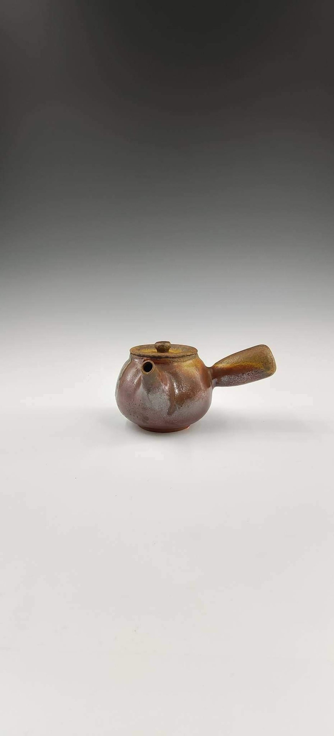 柴烧侧把壶 - 茶具/茶杯 - 陶 