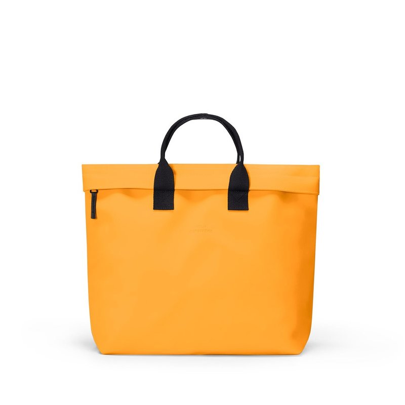 Eliza Lotus系列手提后背包 (橙黄色) - 后背包/双肩包 - 环保材料 橘色