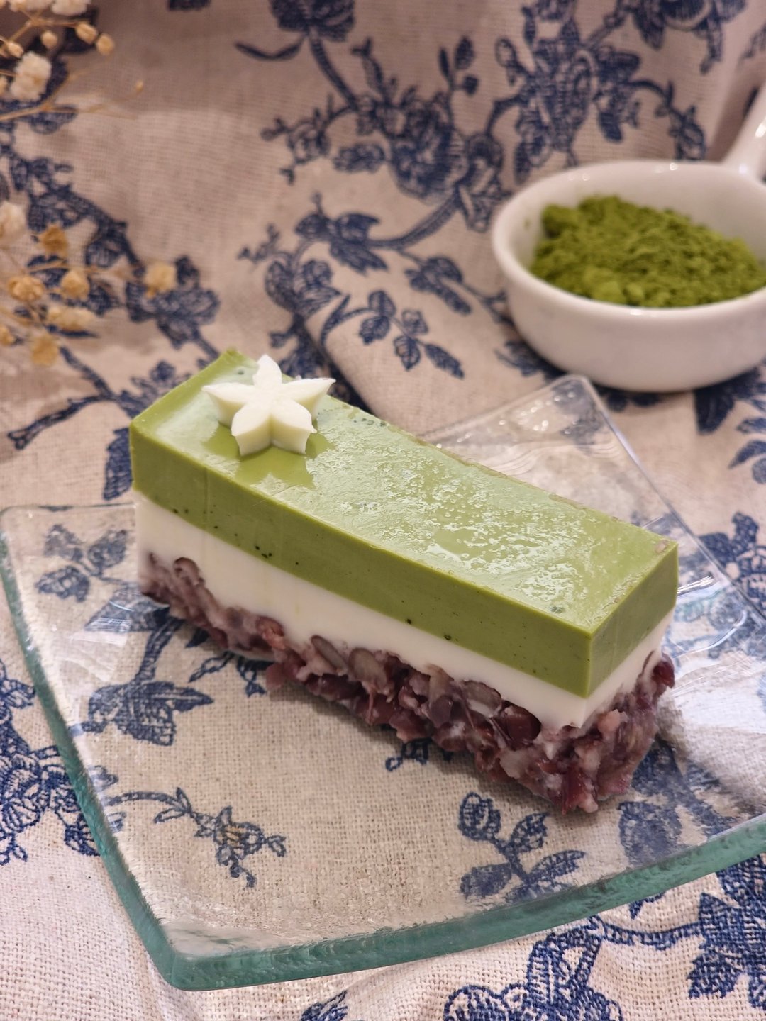 【得闲】天然糖抹茶红豆冻 - 蛋糕/甜点 - 新鲜食材 绿色