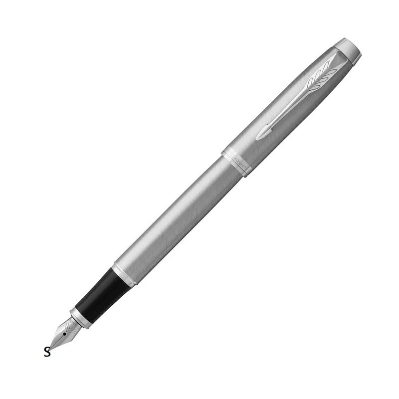 PARKER 新经典入门款 钢笔 钢杆白夹 - 钢笔 - 其他金属 灰色