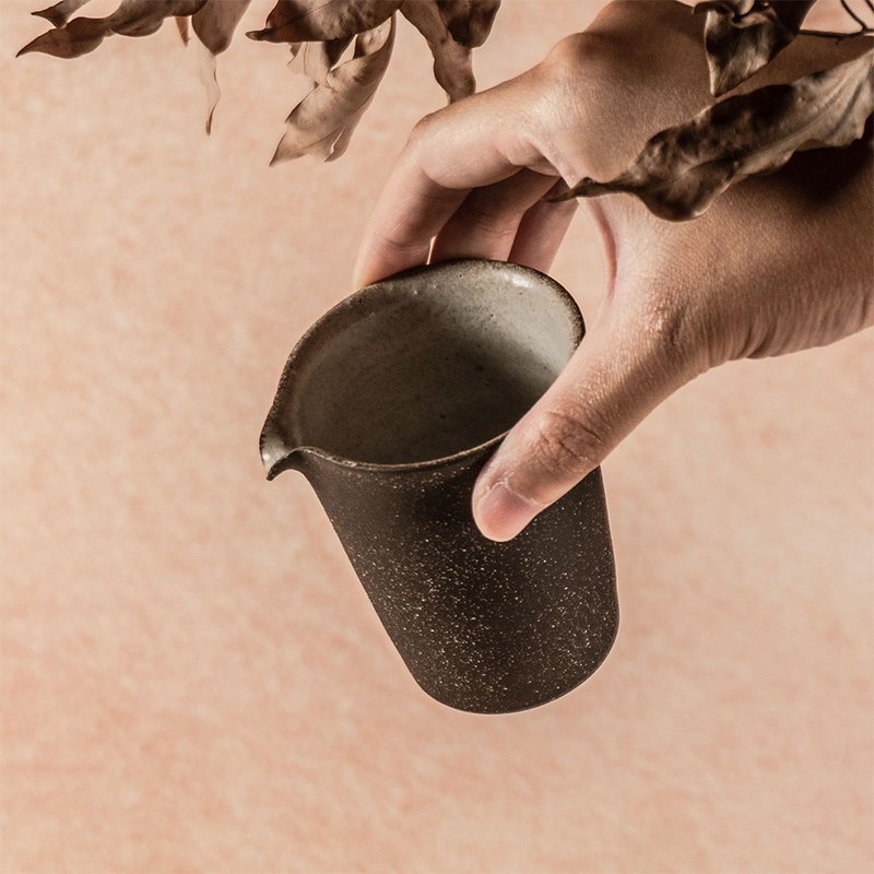 无我系列-茶海200ml - 茶具/茶杯 - 陶 黑色