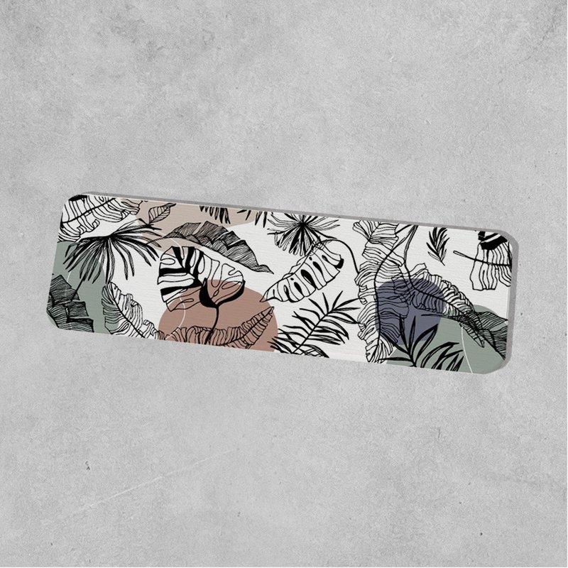 【硅藻土吸水皂垫 】线条大叶 |1款 - 卫浴用品 - 其他材质 