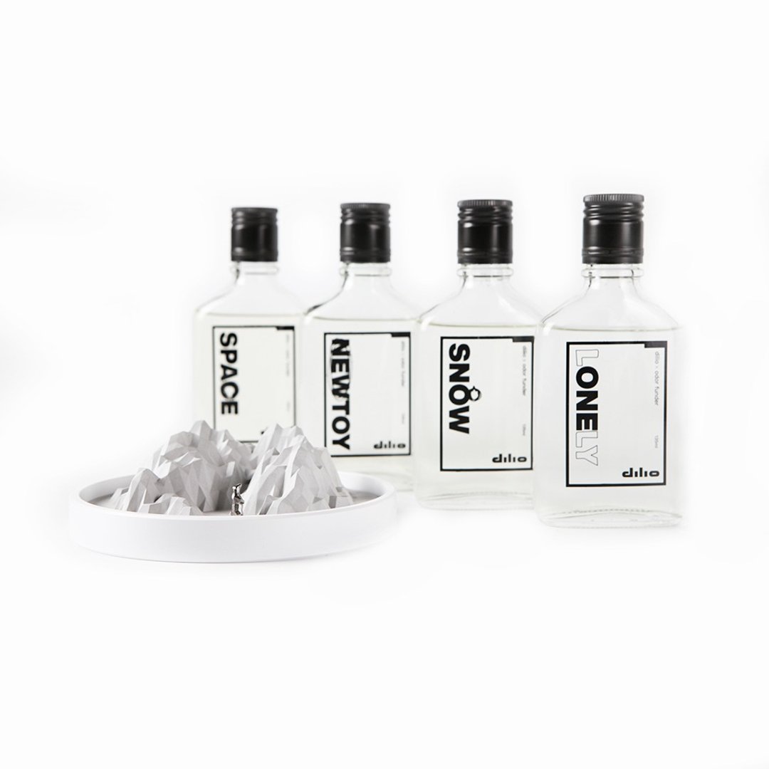 【预购】Lonely...水泥扩香座 + odor funder 联名香氛组合 - 香薰/精油/线香 - 水泥 