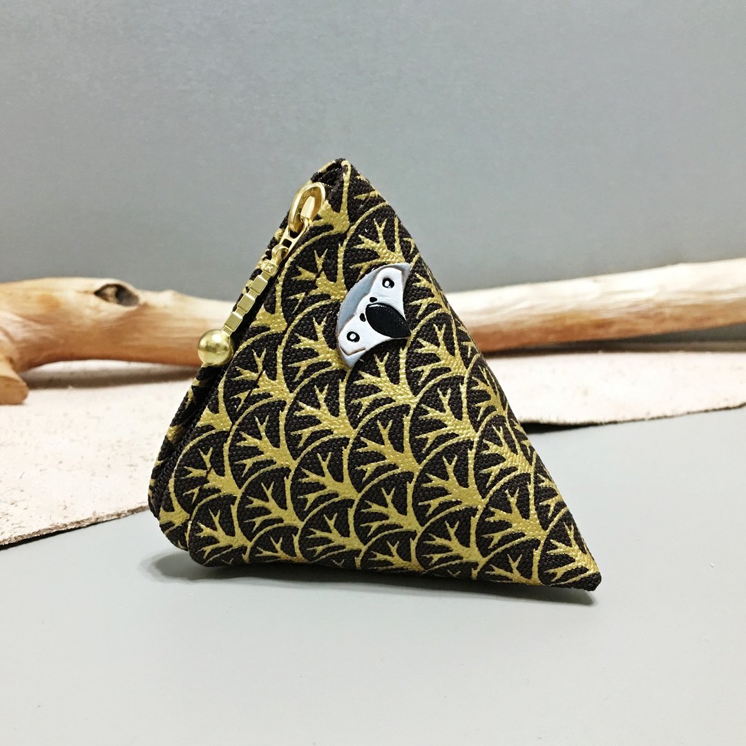 在森林里的鹦鹉 ∣ 灰鹦 GreyParrot · 山角零物包 - 皮夹/钱包 - 其他材质 咖啡色